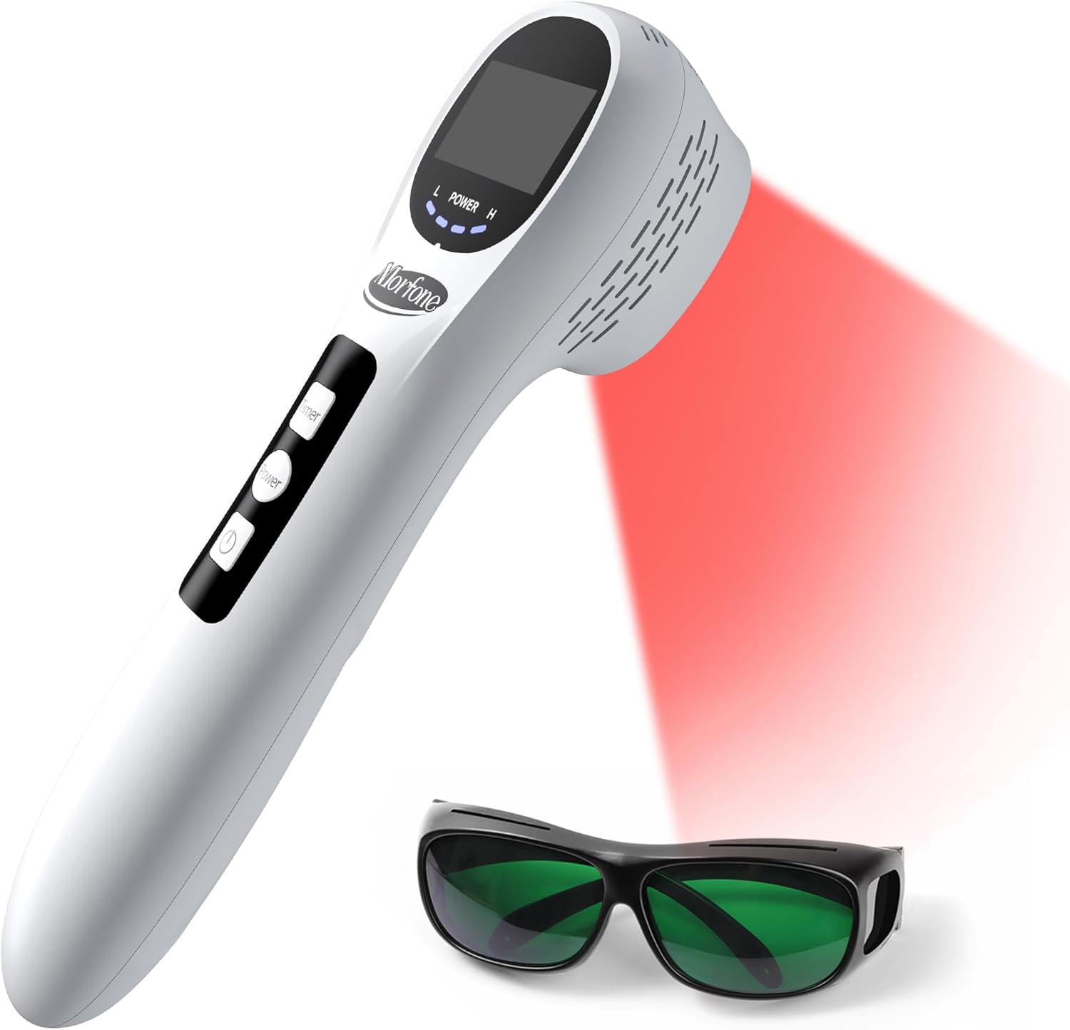 Light Therapy Glasses - Portable Red Light Therapy Wand for