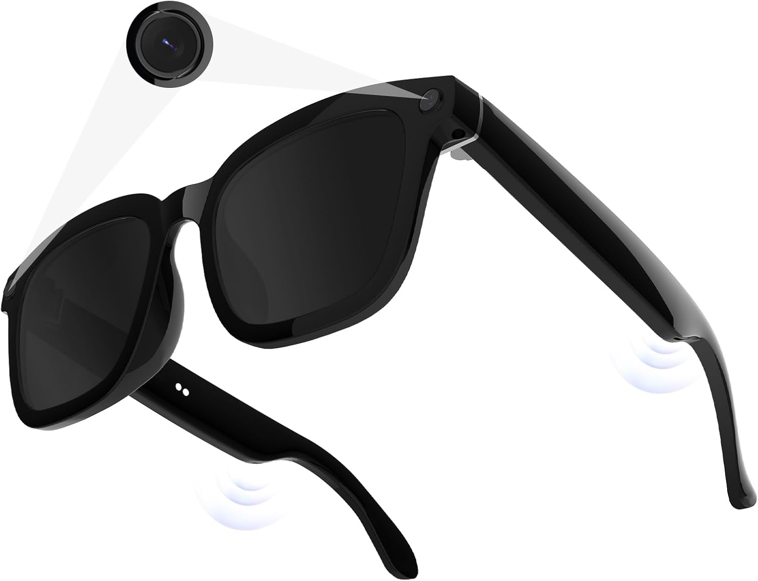 AI Smart Camera Glasses 1080P  - Smart Glasses Lens 评论和价格