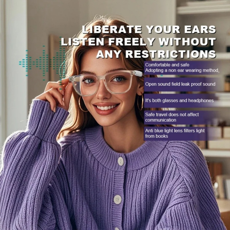 1 pair AI smart glasses Blueto - Smart Glasses Lens 评论和价格