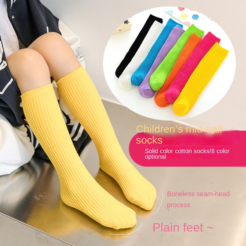 1pairs Cute Baby Girls Ribbed  - Baby Sock Oximeter 评论和价格