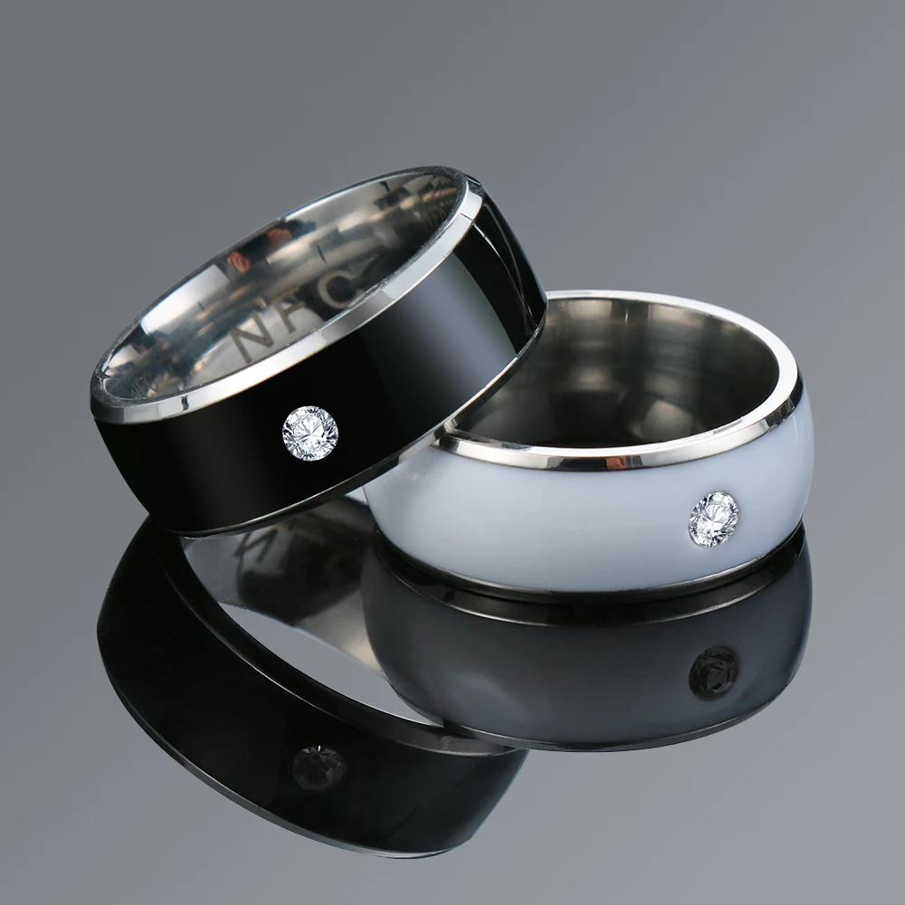 NFC Smart Ring Stainless Steel - Smart Ring Nfc Pay 评论和价格