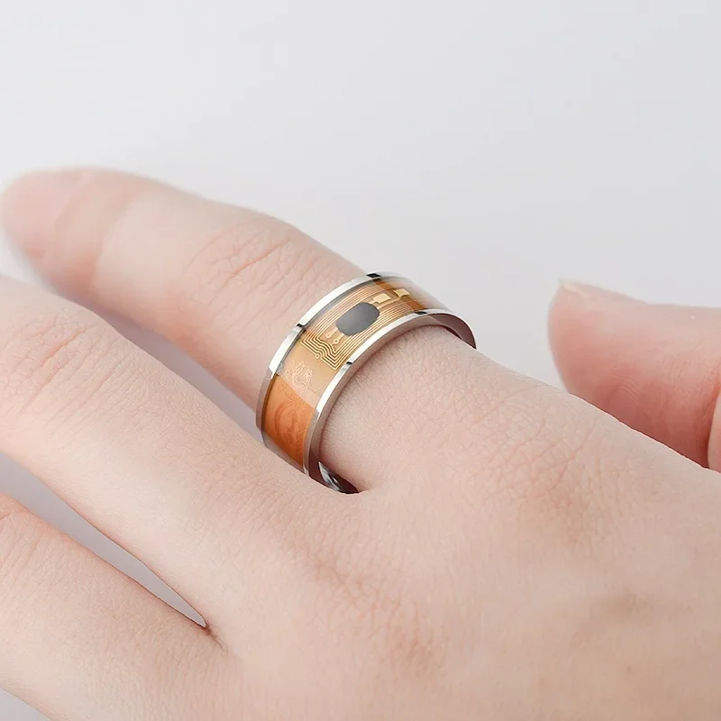 Luxury NFC Stainless Steel Pho - Smart Ring Nfc Pay 评论和价格