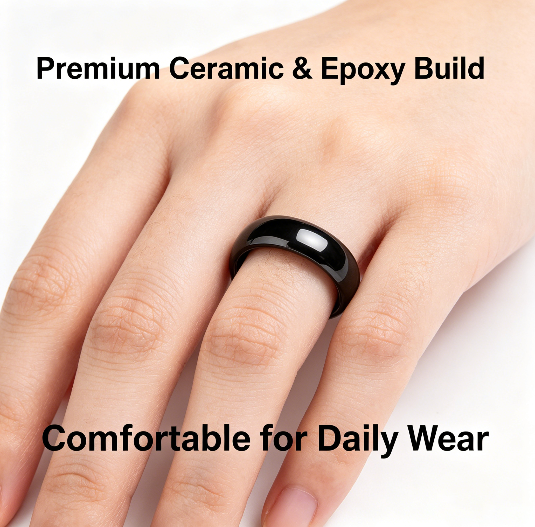 NFC Full Ceramic Smart Ring Co - Smart Ring Nfc Pay 评论和价格