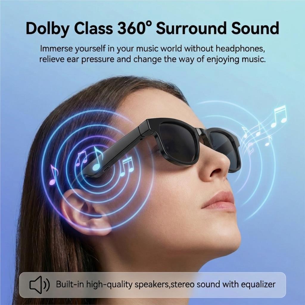 AI Smart Glasses Touch Control - Smart Glasses Lens 评论和价格
