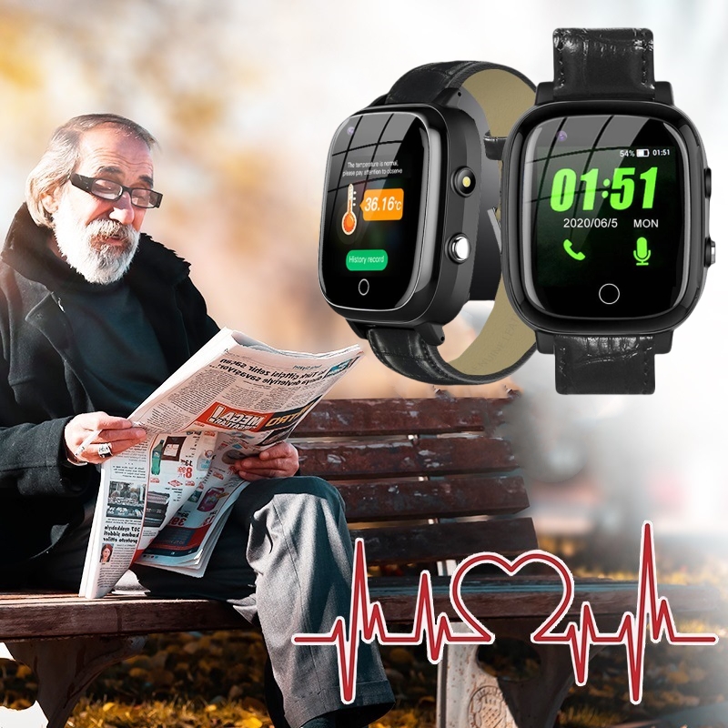 Elderly Smart Watch For Senior - Fall Detection Watch 评论和价格