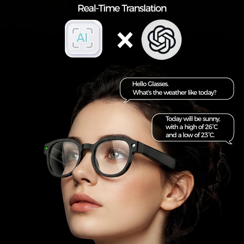 6K HD AI Camera Glasses 800MP  - Smart Glasses Lens 评论和价格
