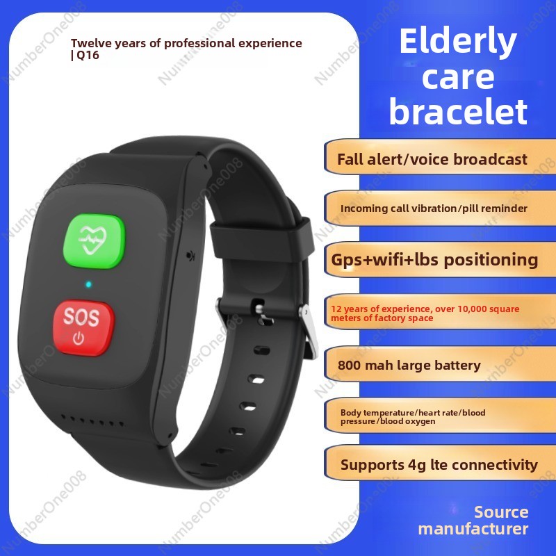4G Smart Watch for Elderly, GP - Fall Detection Watch 评论和价格