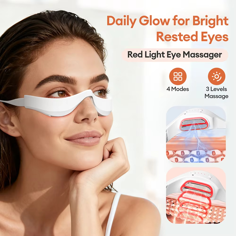 Electric Eye Massager Glasses  - Light Therapy Glasses 评论和价格
