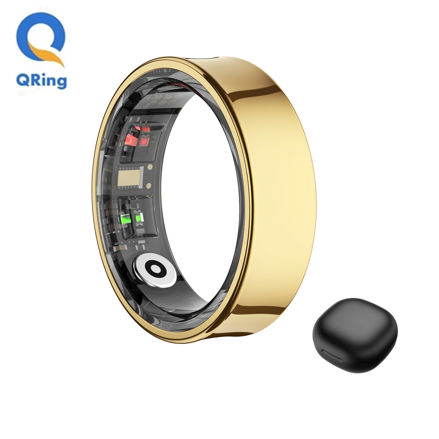 Smart Ring with Charging Case, - Temperature Ring Skin 评论和价格