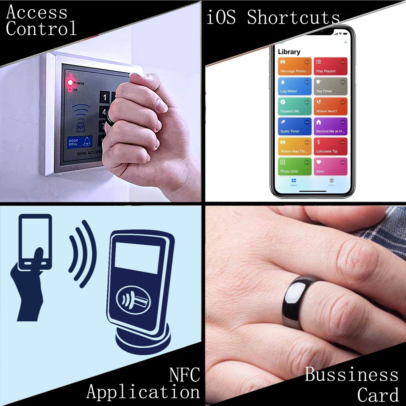 Ntag215 NFC Full Ceramic Smart - Smart Ring Nfc Pay 评论和价格